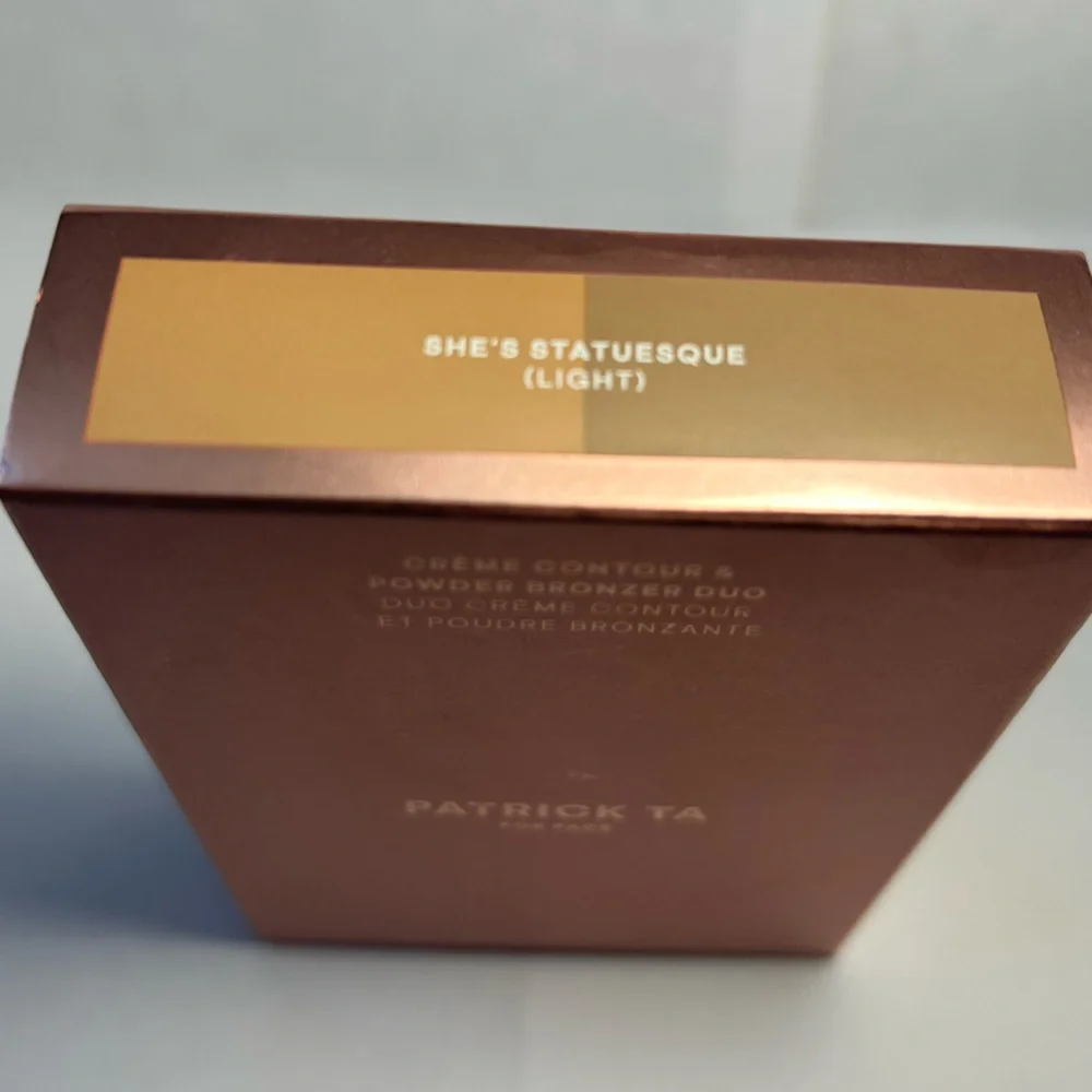 NWT🌷Patrick Ta Major Sculpt Creme Contour & Powder Bronzer in She’s Statuesque